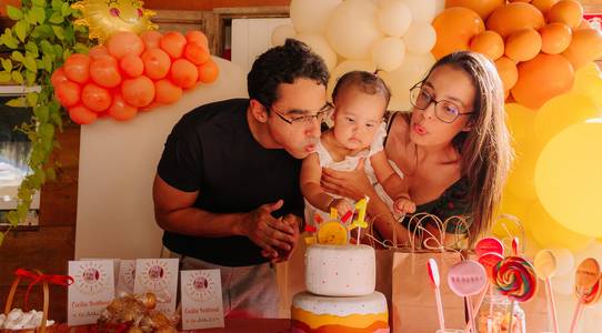 ANIVERSÁRIO INFANTIL de CECILIA 1ANO