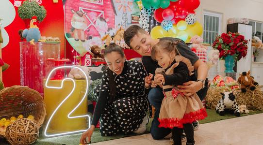 ANIVERSÁRIO INFANTIL de Alice 2Anos