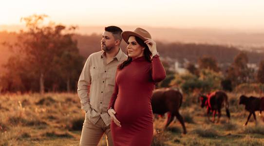 Ensaio Gestante de A Espera da Melissa