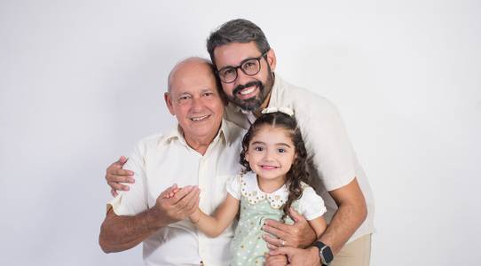 Família de 3 gerações