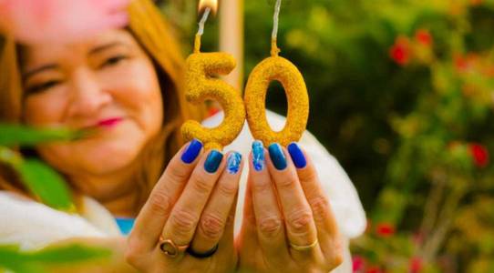 Ensaio Fotográfico de Marcela Pereira  - 50 Anos