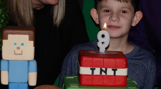 Aniversário  de Gui faz 9 anos