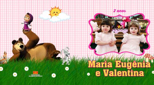 Festas infantis de Maria Eugênia e Valentina
