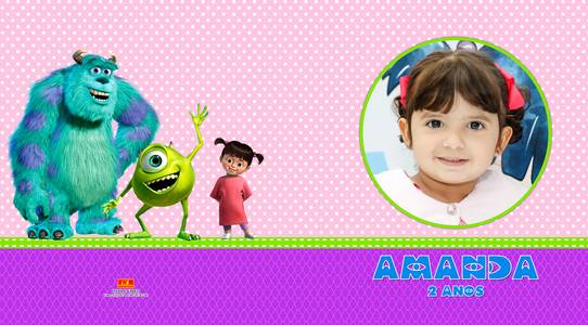 Festas infantis de 2 anos Amanda 