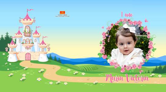 Festas infantis de 1 ano Maria Victoria