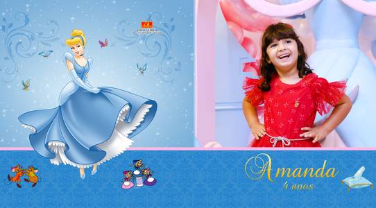 Festas infantis de 4 anos Amanda