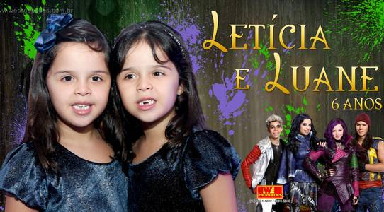 Festas infantis de Letícia e Luane