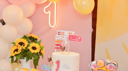 Aniversário Infantil  de Cecília 1 ano