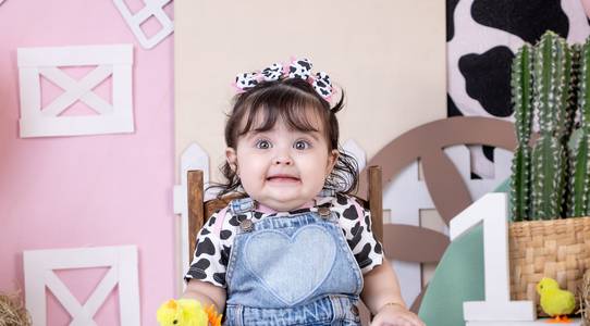 ensaio infantil de Pré festa da Maitê