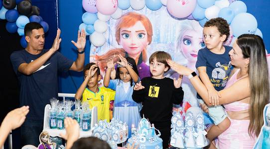 Aniversário de Aniversário de 5 anos da Gigi e 10 anos do Matheus