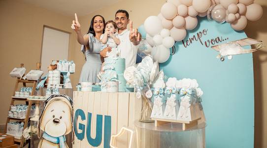 Aniversário de Aniversário de 1 aninho do Guilherme