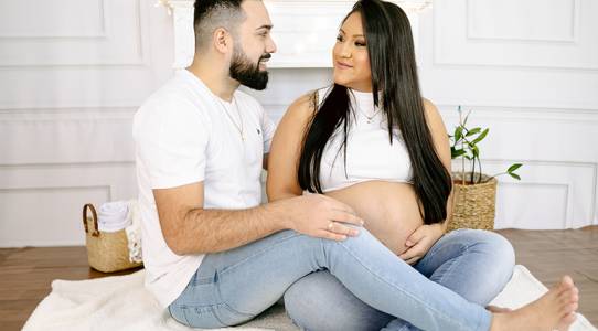 Flávia Giovanini Fotografia Kids de Ensaio Gestante - Estúdio