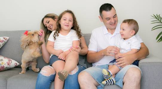 Ensaio de Família de Família Oliveira