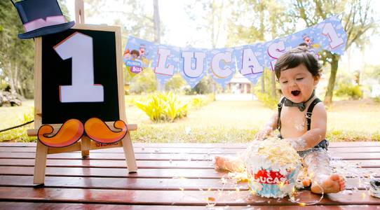 Smash The Cake de Lucas :: 1 Ano :: Smash The Cake