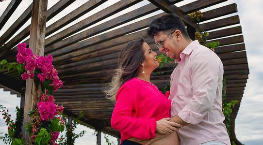 Gestante de Esperando Sara