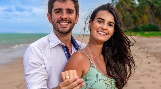 Ensaio de Noivado de ENSAIO DE CASAL + PEDIDO SURPRESA DE CASAMENTO - EMILLY & ARTHUR