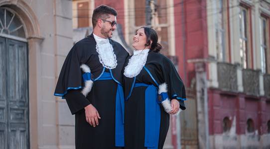 Formatura de Pedro e Thaisa