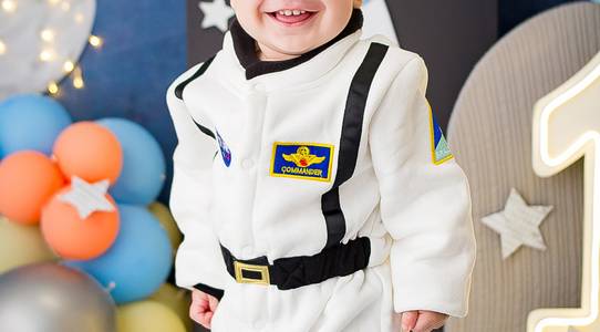 Smash the cake de Smash the cake do Kaique no tema astronauta