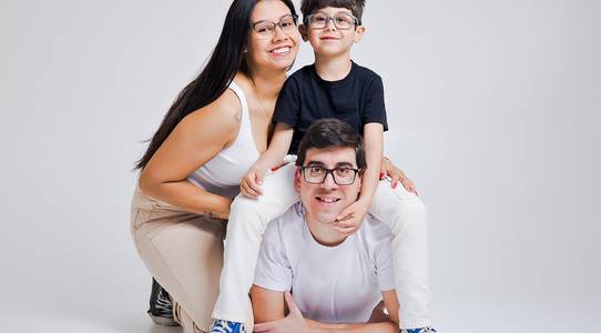 Ensaio Família de Ensaio Família Téo, Dani e Léo