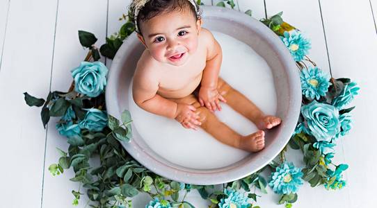 Nossos Bebês - acompanhamento de Milk Bath