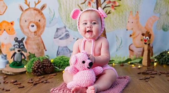 Nossos Bebês - acompanhamento de Cenário Florestinha