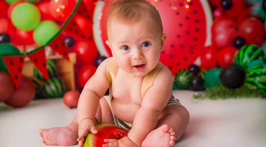 Nossos Bebês - acompanhamento de Cenário de melancia