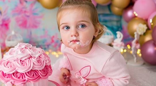 Nossos Bebês - acompanhamento de Smash the cake Paris - Luiza