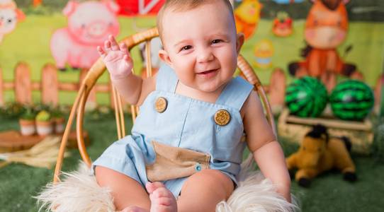 Nossos Bebês - acompanhamento de Cenário Fazendinha