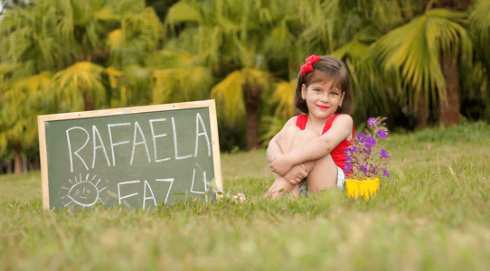 Ensaio Infantil de Rafaela