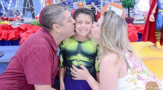 Festa Infantil de Aniversário do Murilo Luis - Tema Super-Heróis