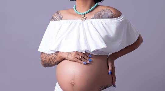 Gestante de Bruna e George