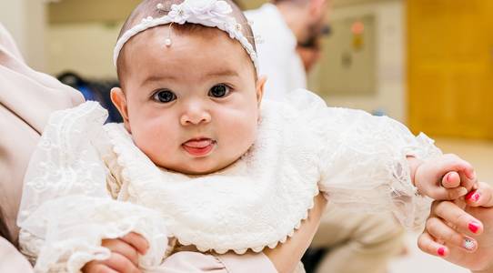 Batizado  de Laura Akemy