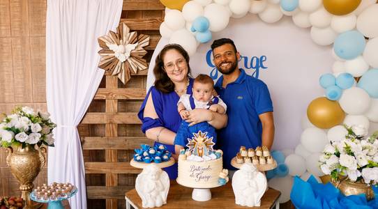 Recepção de Batizado de George