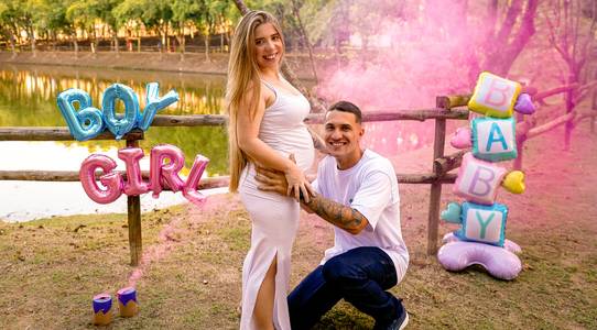 Ensaio Gestante/Revelação de Thaliane & Lucas