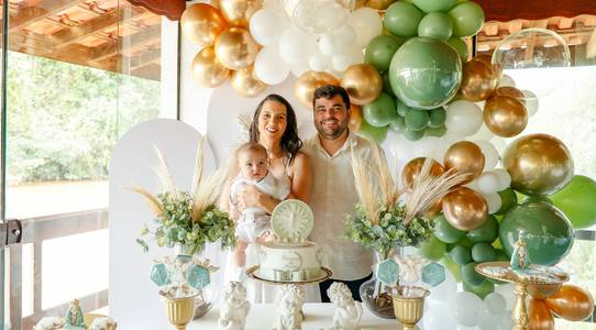 Recepção de Batizado de Matteo