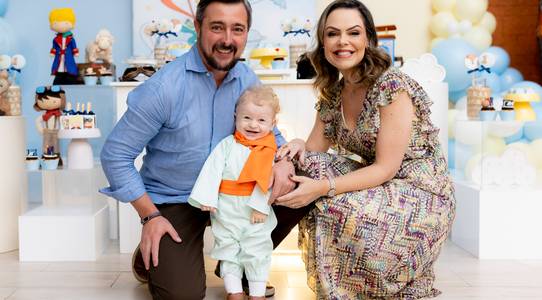 Festa Infantil de Noah 1 ano - Espaço Terra Alegria