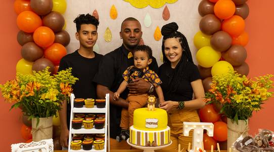 Festa Infantil de Festa Infantil - Thomas 1 ano 