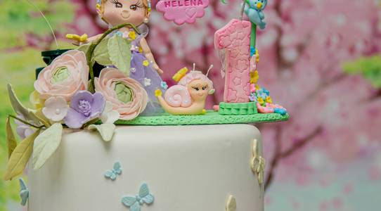 Festa Infantil de 1 Ano - Jardim Encantado da Helena