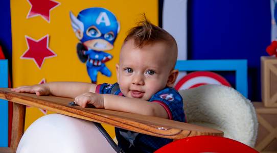 Fotografia Infantil de Micael - 9 Meses