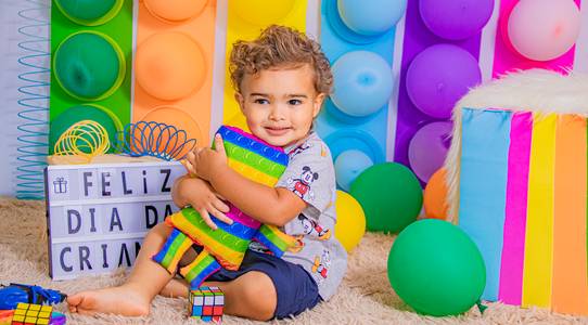 Dia das Crianças de Davi e Daniel 