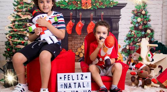 Fotografia Infantil de Natal 2021