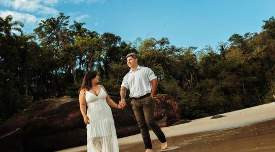 Pre Wedding de Ensaio Pre Wedding em Ubatuba