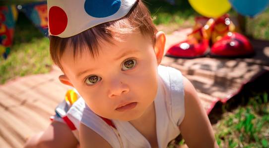 Infantil de Smash the cake do Martin