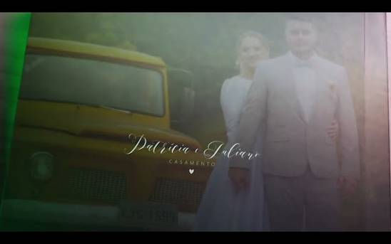 Institucional de Álbum de Casamento - Patricia e Juliano