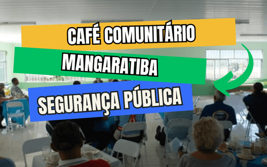 Segurança Pública de Café Comunitário da PM no Caica