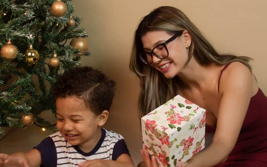 Ensaio de família  de Ensaio fotográfico de natal 