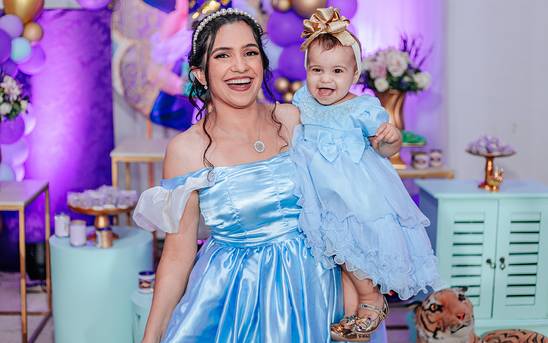 Aniversário infantil de 1 Ano da Alícia