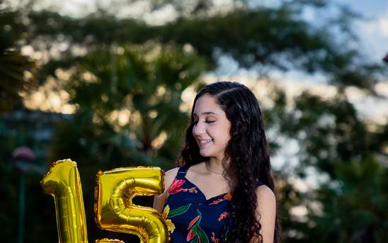 Ensaio de Ensaio 15 anos da Júlia 