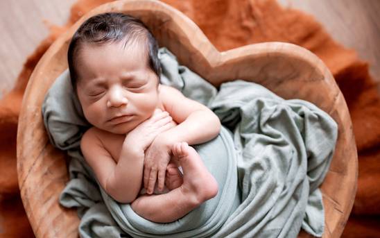 Newborn de Pequeno José Francisco