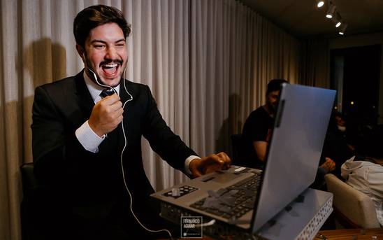 Recepção de Bruno - Odontologia 